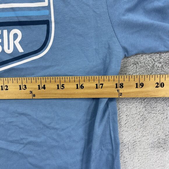 Quiksilver Highway Vagabond T Shirt Mens Medium Blue Cotton Graphic Since 1969 - Picture 8 of 11